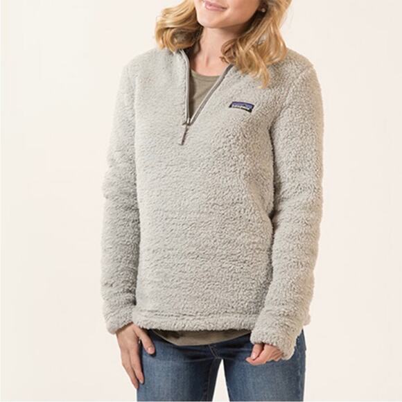 Patagonia Women's Los Gatos 1/4 Zip Deep Pile Fleece Sherpa Pullover Size Small - Picture 1 of 12